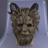 2017 Beauty and the Beast Schönheit und das Biest Dan Stevens Beast Maske Langharre Cosplay - cosplaycartde